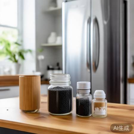 冰箱除味剂：活性炭、竹炭、植物