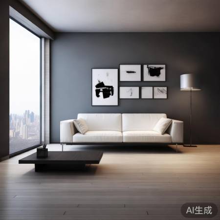 极简黑白灰，低调高级风。