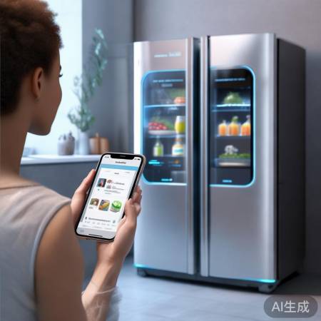 AI智能冰箱，远程控制，智能菜
