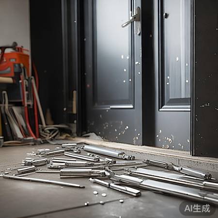 “防盗门配件乱象，品质修理保安