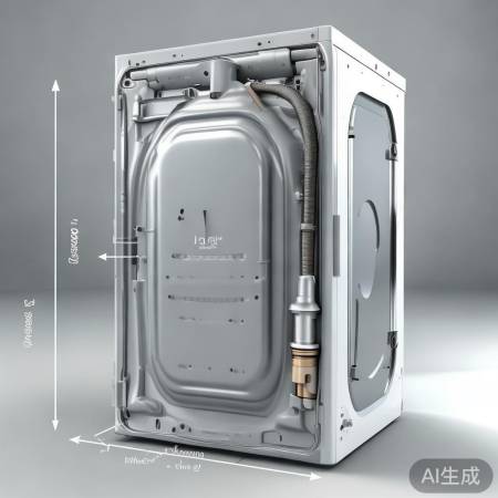 洗衣机进水口尺寸确认，避免安装