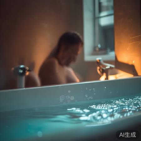 “洗澡水温35-38度，舒适洗