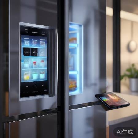 智能冰箱，APP远程控温，现代