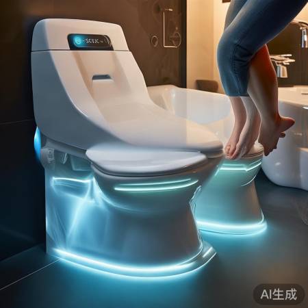 佐索智能马桶：自动冲洗，暖烘座