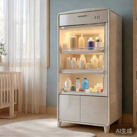 “大容量高温消毒，小白熊母婴消