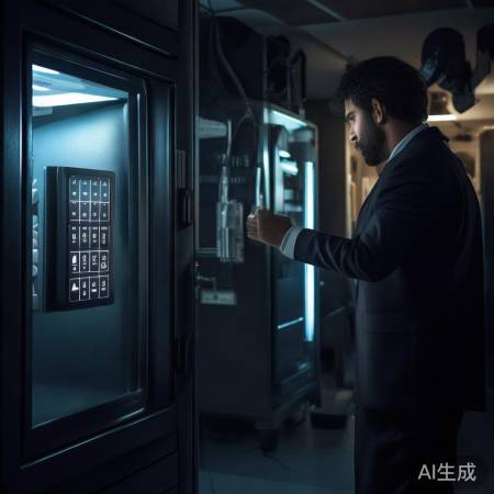 保险柜密码保护，定期更换，不透