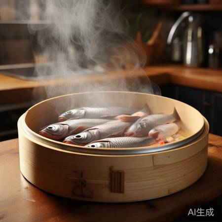 “蒸鱼技巧：干水短蒸勿开盖”