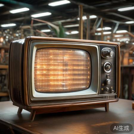 老式电视灯管少，成本高，今制造