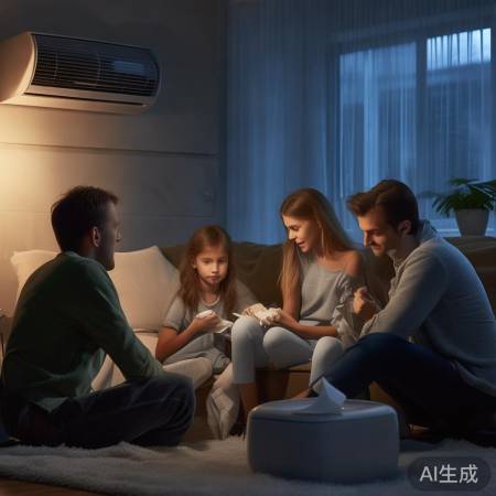 空调干燥喉咙痛，加湿缓解不适