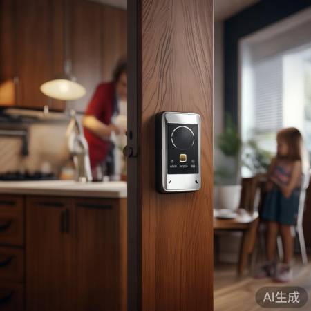 智能家居，指纹锁选正规品牌，关