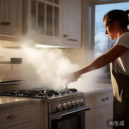 燃气泄漏，速关阀通风！