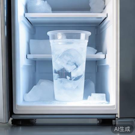 急冻层4-6小时结冰，冷冻层更