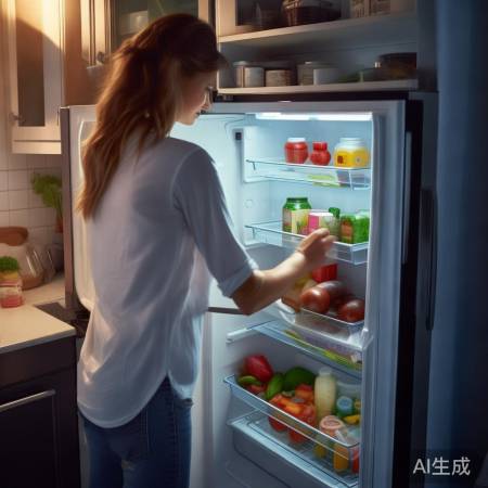 定期清理冰箱，食品新鲜保健康。