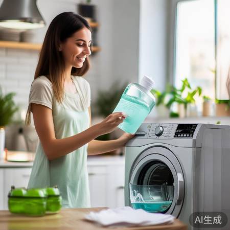 环保洗涤剂，需水量大，调洗衣程