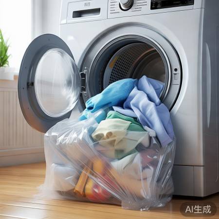 洗衣机防虫妙招：密封袋隔离法