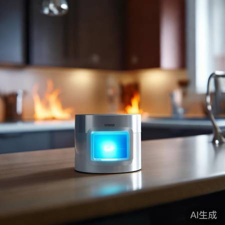 厨房隐形卫士，火源监测报警器。