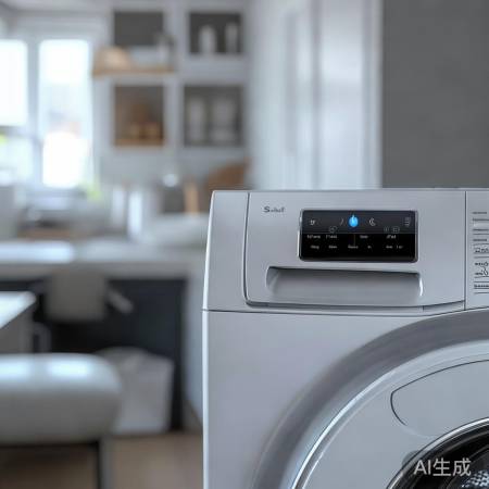 厨房洗衣机操作简便，触控智能遥