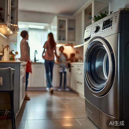 厨房神器，洗衣机便捷清洁