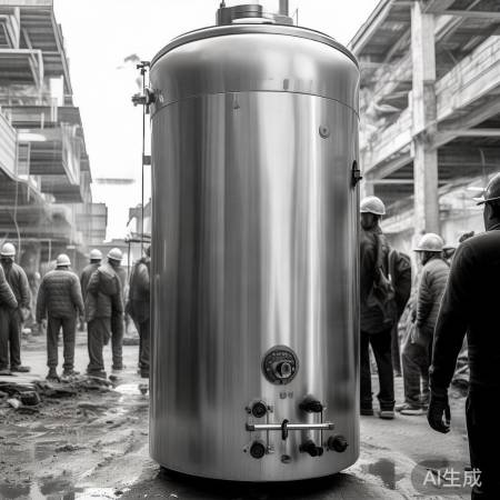 大型热水器，满足10人同时洗澡