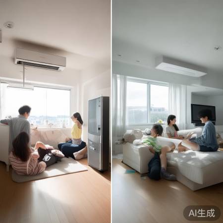 中央空调分区控，节能不浪费。