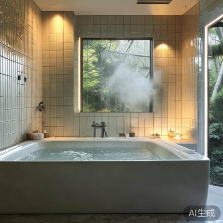 环保节能建材，浴室保温节水。