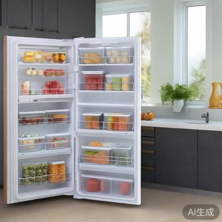 收纳神器，轻松整理冰箱冷冻柜
