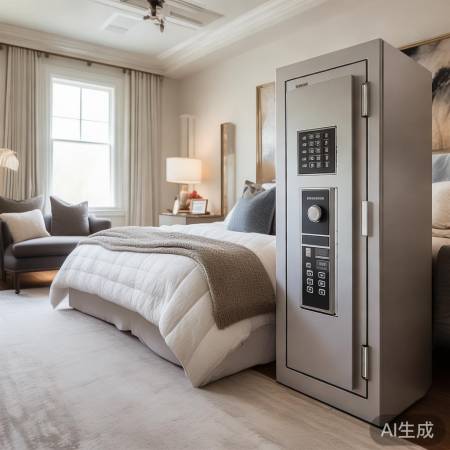 主卧保险柜，安全又便利！