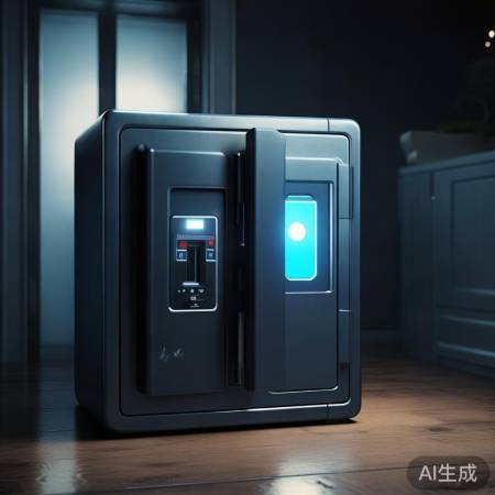 指纹解锁保险柜，安全便捷，健忘