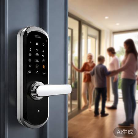 智能小锁，记录解锁，安全便捷。