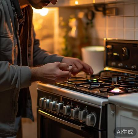 电子灶打火失败，换电池试试？