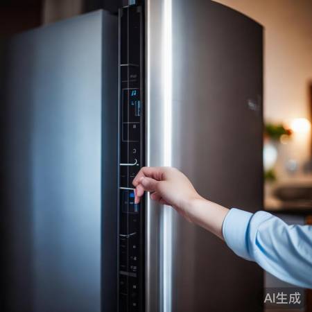 开冰箱门升温，冷冻室速达设定温