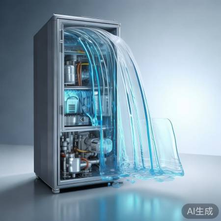 冰箱倒置，制冷液回流，效果变差