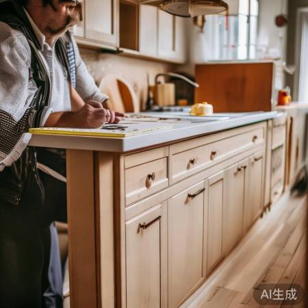 橱柜定制不受集成灶影响，空间尺