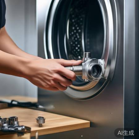 “识别洗衣机出水口类型，快速安