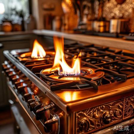 单灶猛火纯铜灶，品质之选！