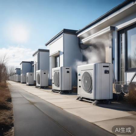 煤改电新选择，空气能泵供暖优。