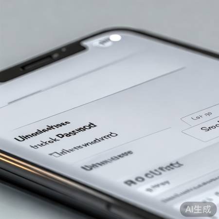 设置解锁密码选项。