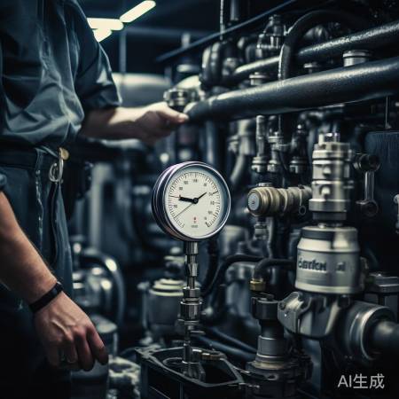 检查压力表及补水泵，异常即修。