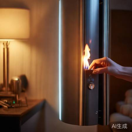 壁挂炉电子点火，操作简便。