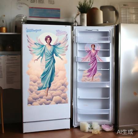 飞天冰箱贴，实用又美观