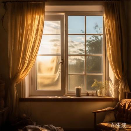 自然通风，白天开窗，夜晚关窗。