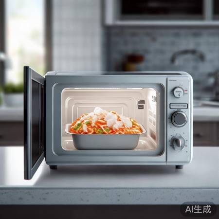 微波炉解冻，快解冻，需烹饪。