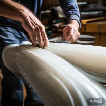 缠生料带要均匀，不留空隙。