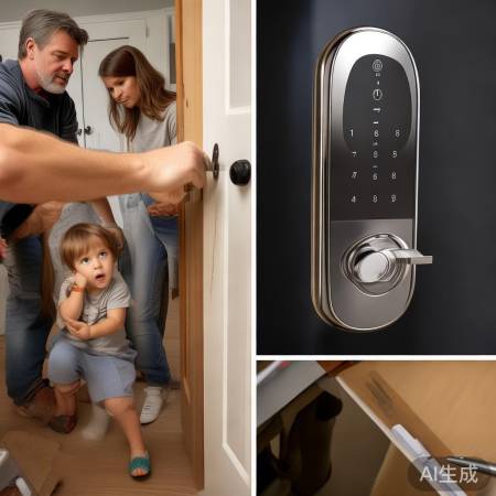 智能锁安装教程，易学易懂，动手