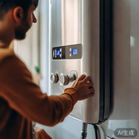 壁挂炉水压调至1015bar，