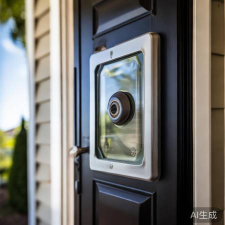 猫眼防盗门，质量硬，防线牢。