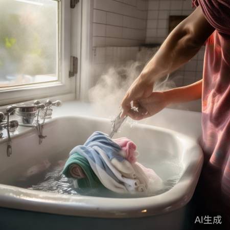 热水洗衣控水量，节能环保好习惯