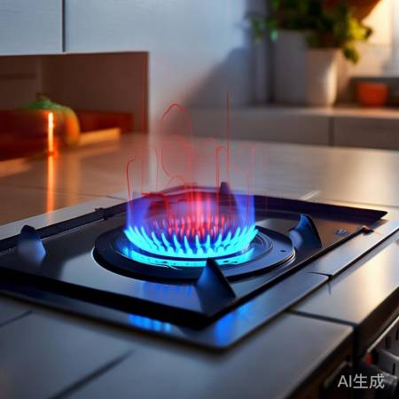 燃气灶自动熄火，安全警报响起