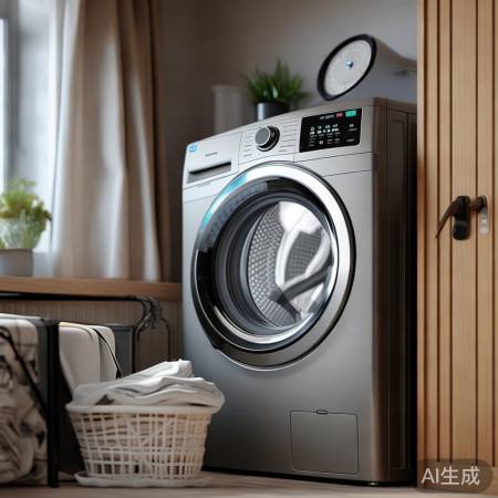 “花王洗衣机预约晾晒，智能监控