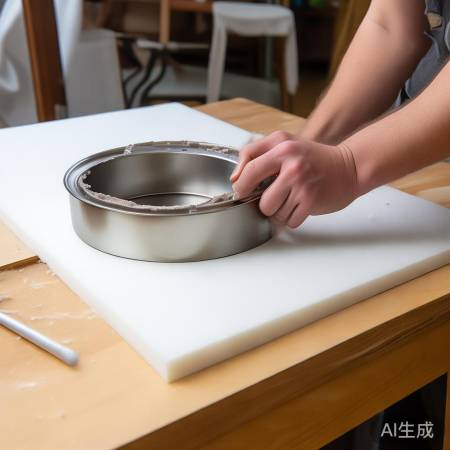 底贴泡沫板，稳固小奶锅